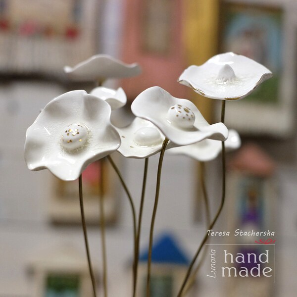 Ceramic Bouquet Etsy