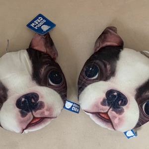 French Bulldog Mini Pillow / Keyring 26cm - 2 Pack