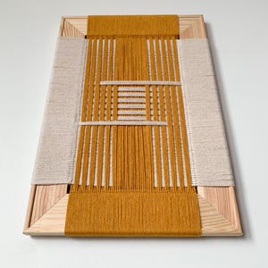 Gewebter Wandrahmen - Boho Wall Art