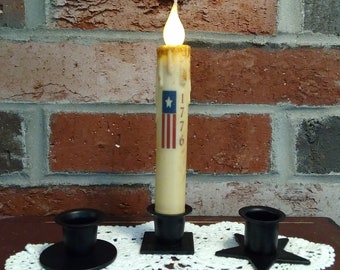 Battery Operated Candles Patriotic Indoor Candles Timer Candles