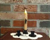 Rustic Candle, Candle with timer, Primitive Candle, Batteries and Holder included