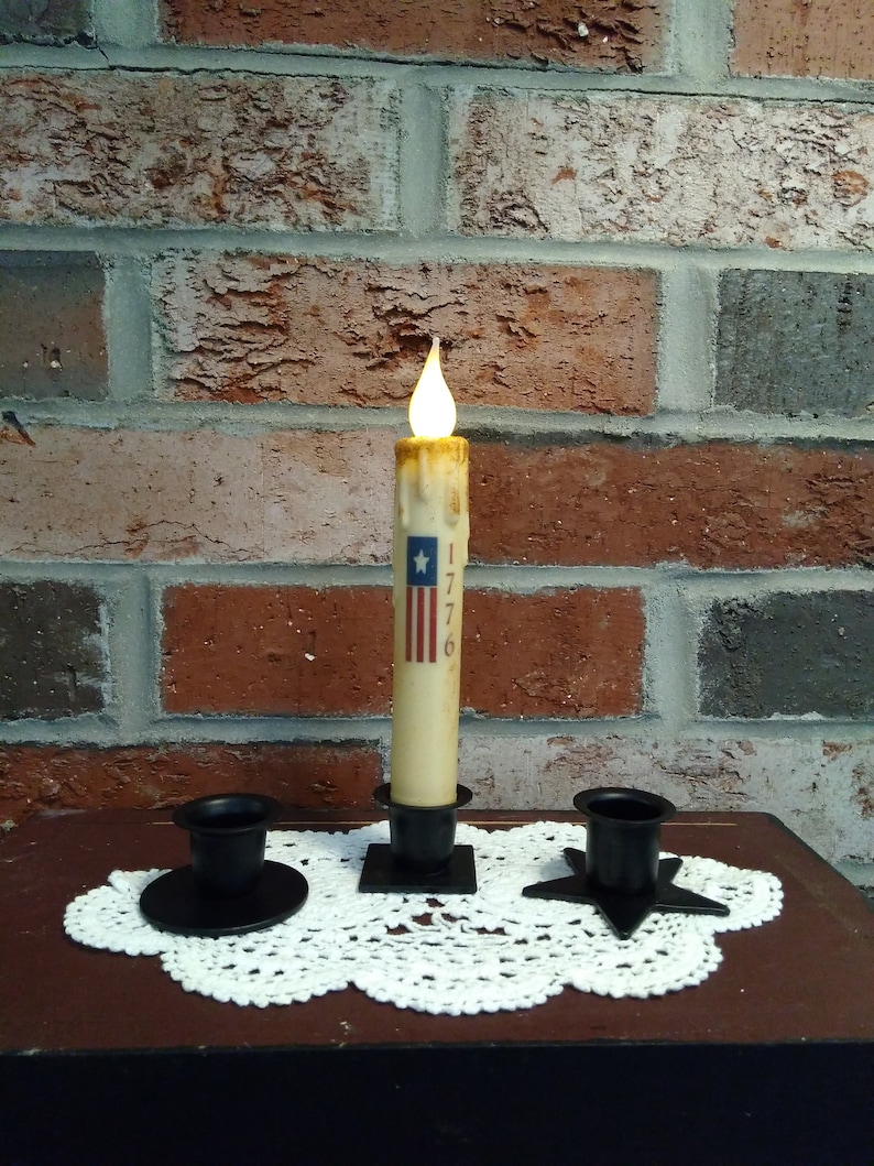 Battery Operated Candles Patriotic Indoor Candles Timer Candles