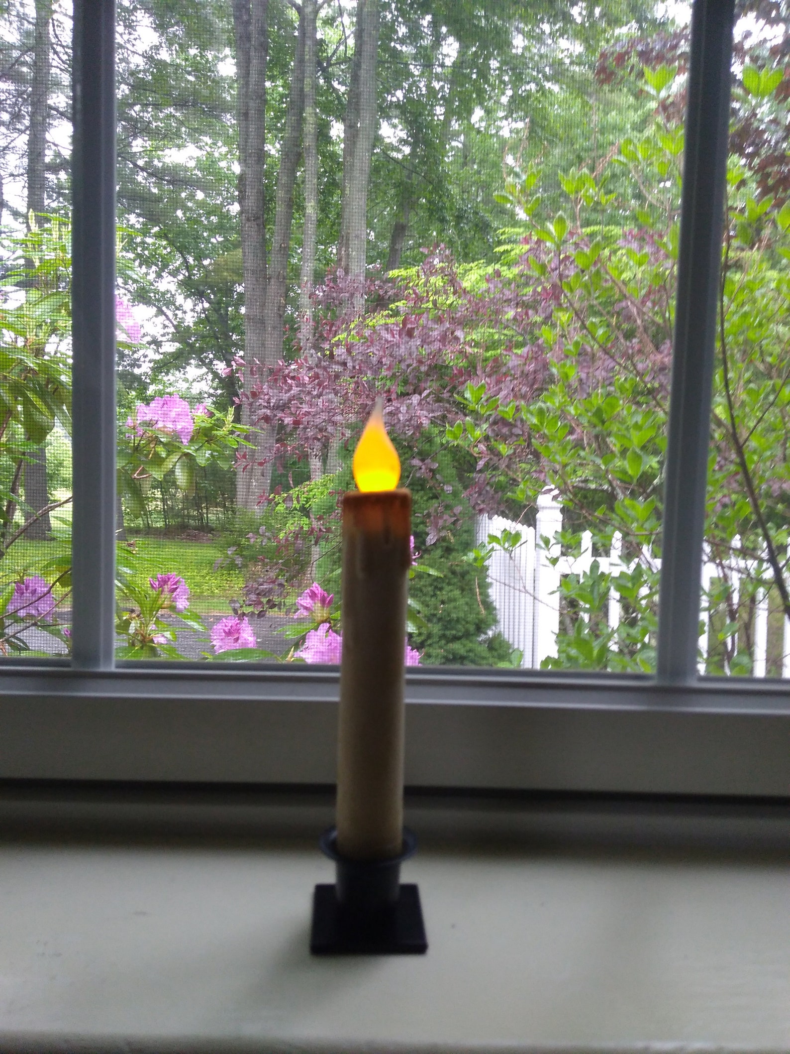 Timer Candle Taper Battery Operated Candle/ 618 Timer/ 2AA Etsy