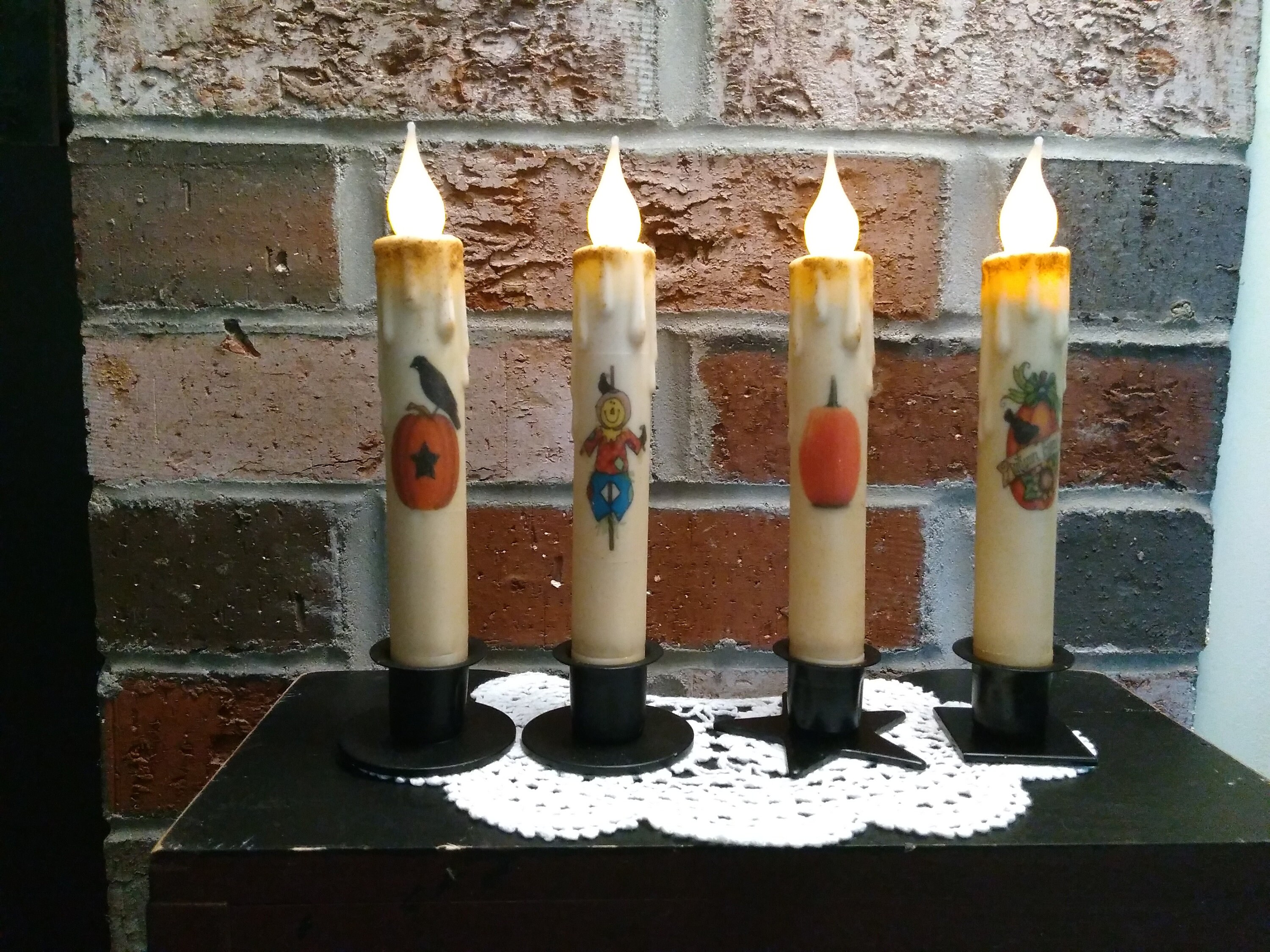 Timer Candle Fall Candle Halloween Candle Batteries and Etsy