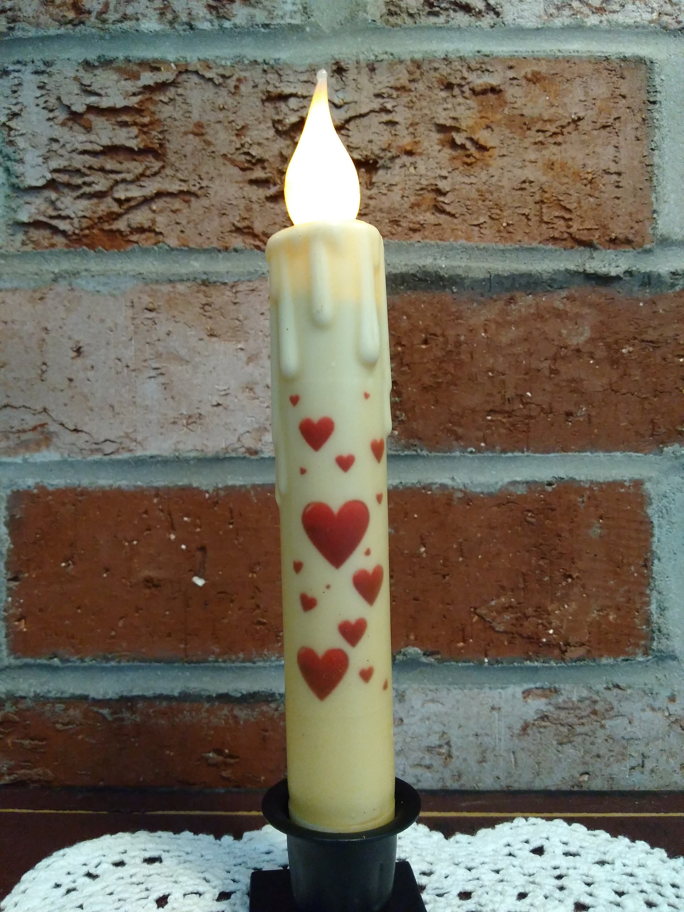 Timer Candles Battery Operated Candles Love Indoor Candles Etsy