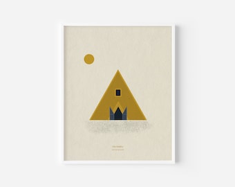 Midsommar Temple Print: Ari Aster Film Art