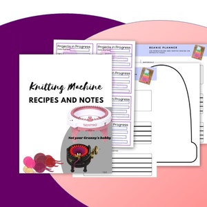 PDF Download-Knitting Machine Project Planner