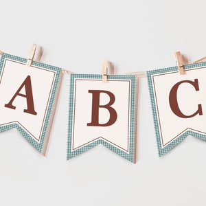 One Lucky Duck Birthday Party Bunting Banner, Template, Duck Themed Banner, Duck Hunting Birthday Decor, Baby Birthday Party Ideas, PP113