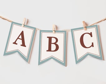 One Lucky Duck Birthday Party Bunting Banner, Template, Duck Themed Banner, Duck Hunting Birthday Decor, Baby Birthday Party Ideas, PP113