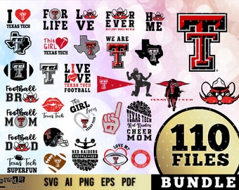 Texas Tech Svg Etsy