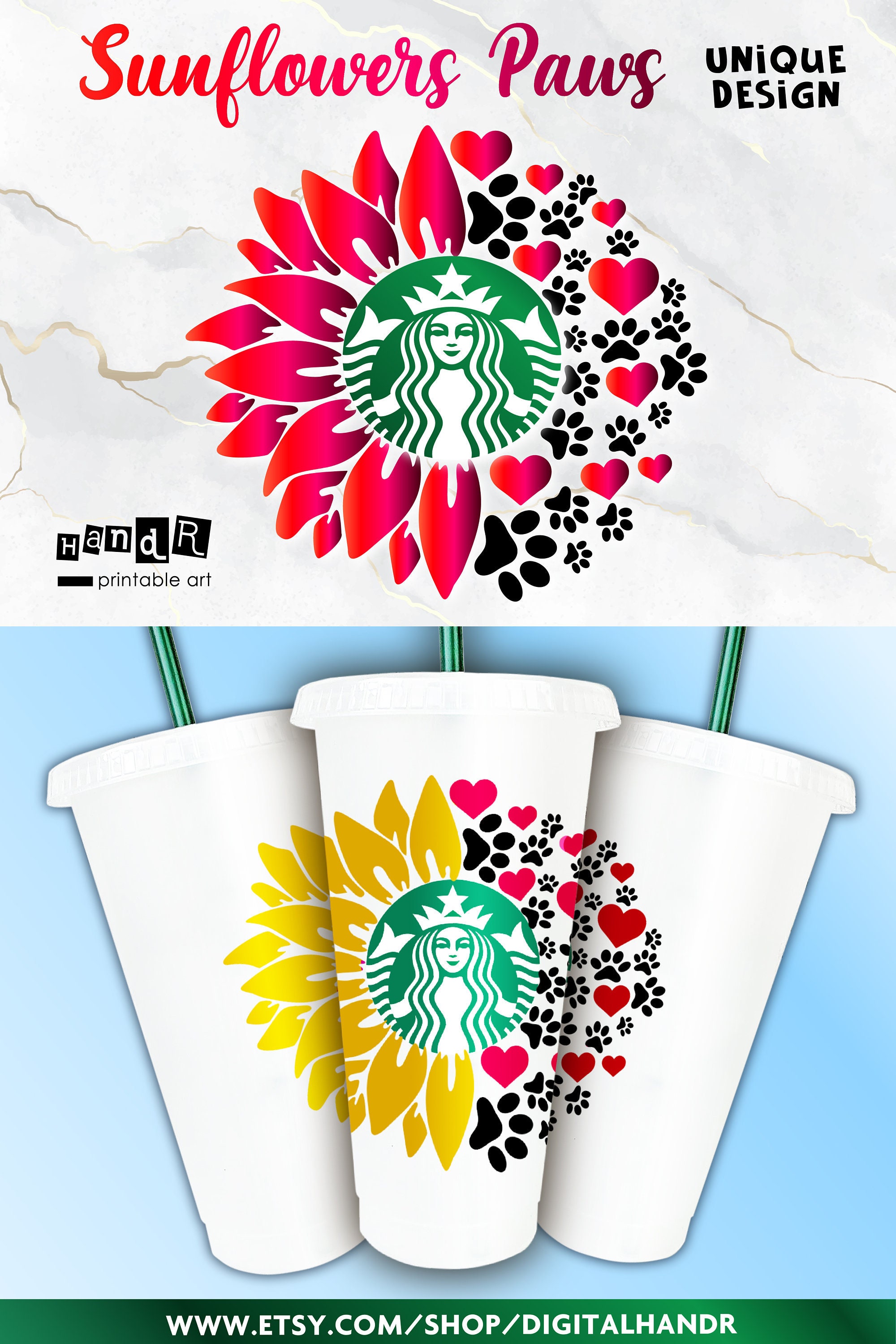 Free Free 263 Sunflower With Paw Print Svg Free SVG PNG EPS DXF File