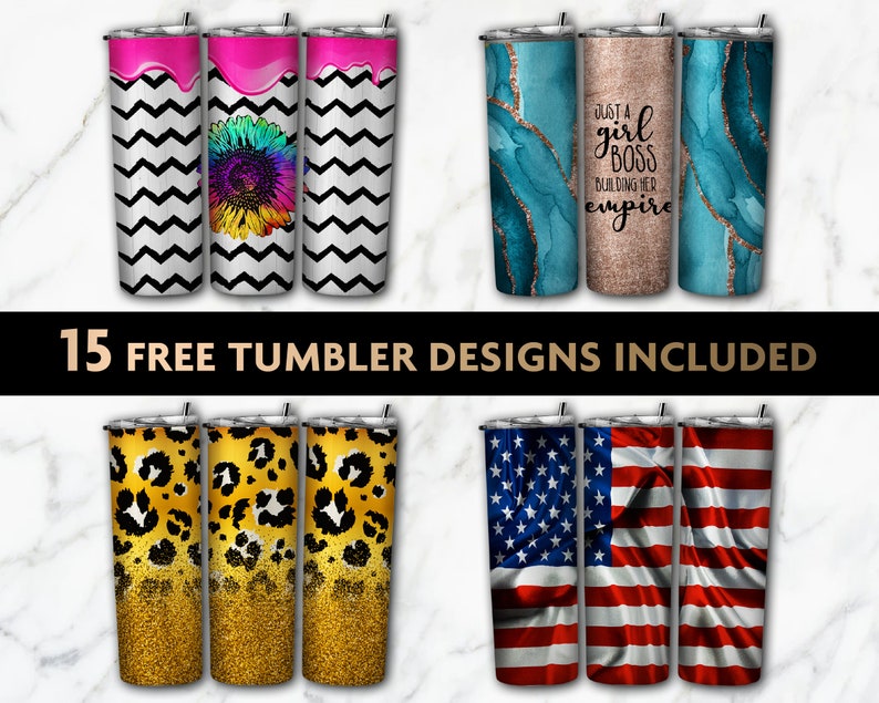 Leopard Cheetah SVG for Tumbler 20oz and 30oz Skinny - Etsy