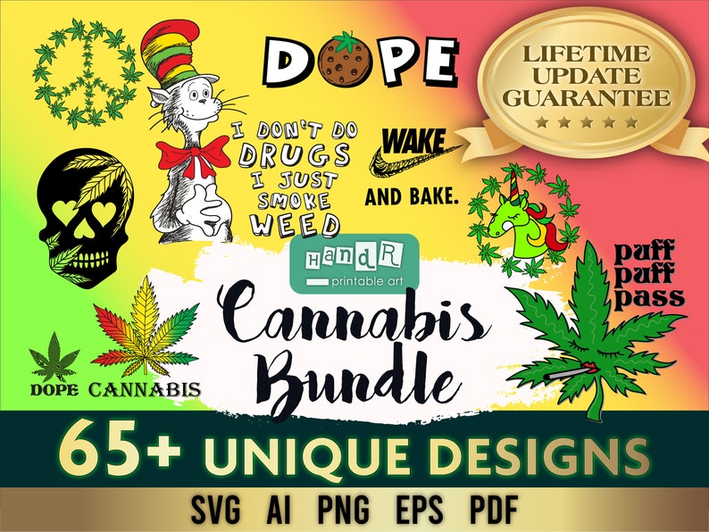 Download Weed Bundle with unique 300 files SVG cannabis bundle Svg ...