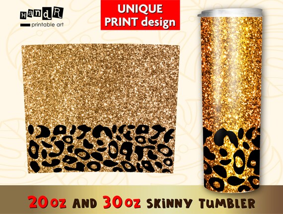 Leopard Tumbler SVG Leopard Cheetah Print SVG for Tumbler - Etsy