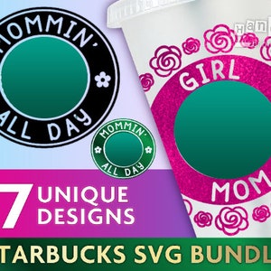 Print Starbucks Coffee bundle SVG file | Mother Starbucks coffee CUT file | Cheetah Starbucks Logo for Silhouette Cameo or Cricut DIY