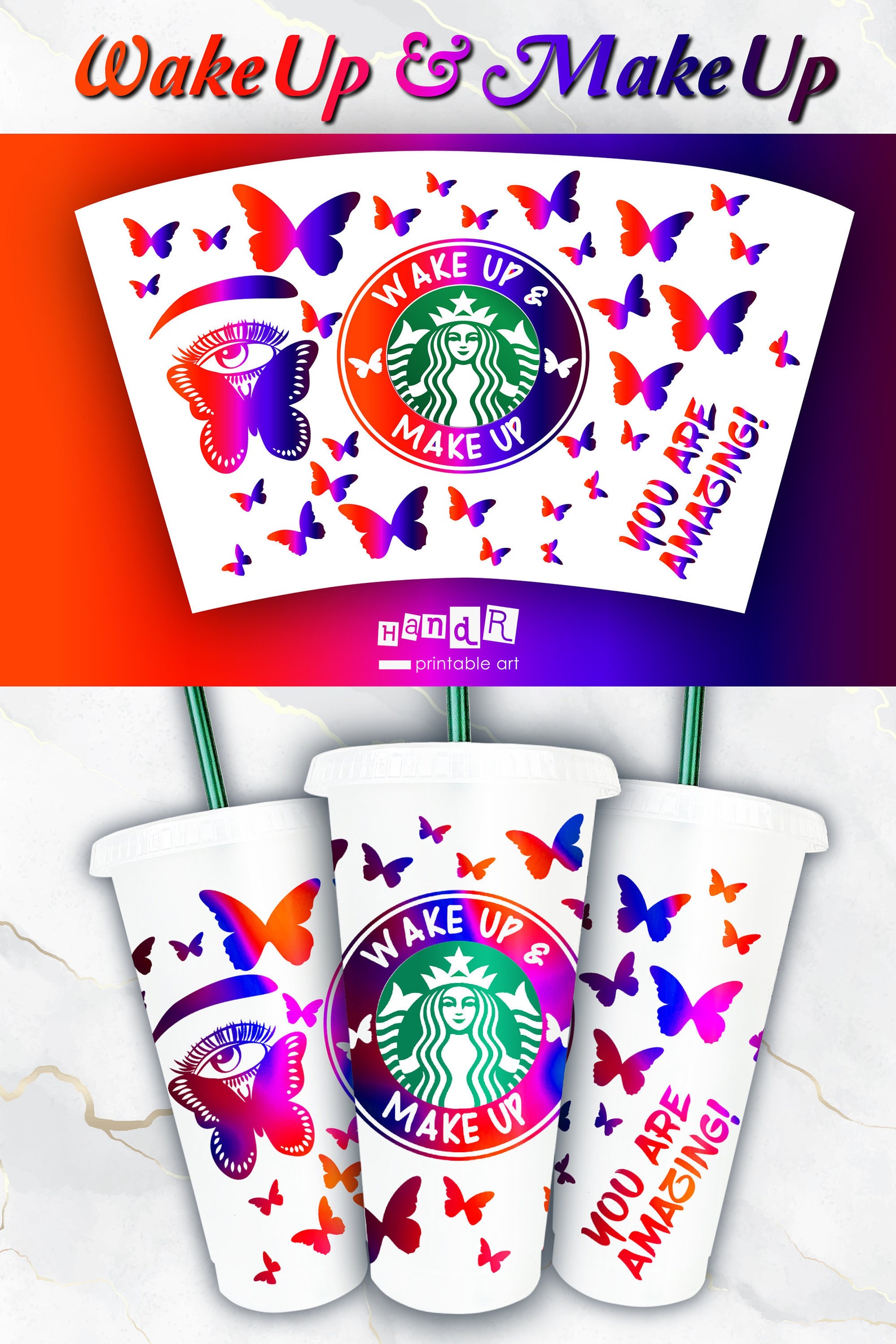 Print Starbucks Coffee SVG File Beauty Starbucks Coffee CUT - Etsy