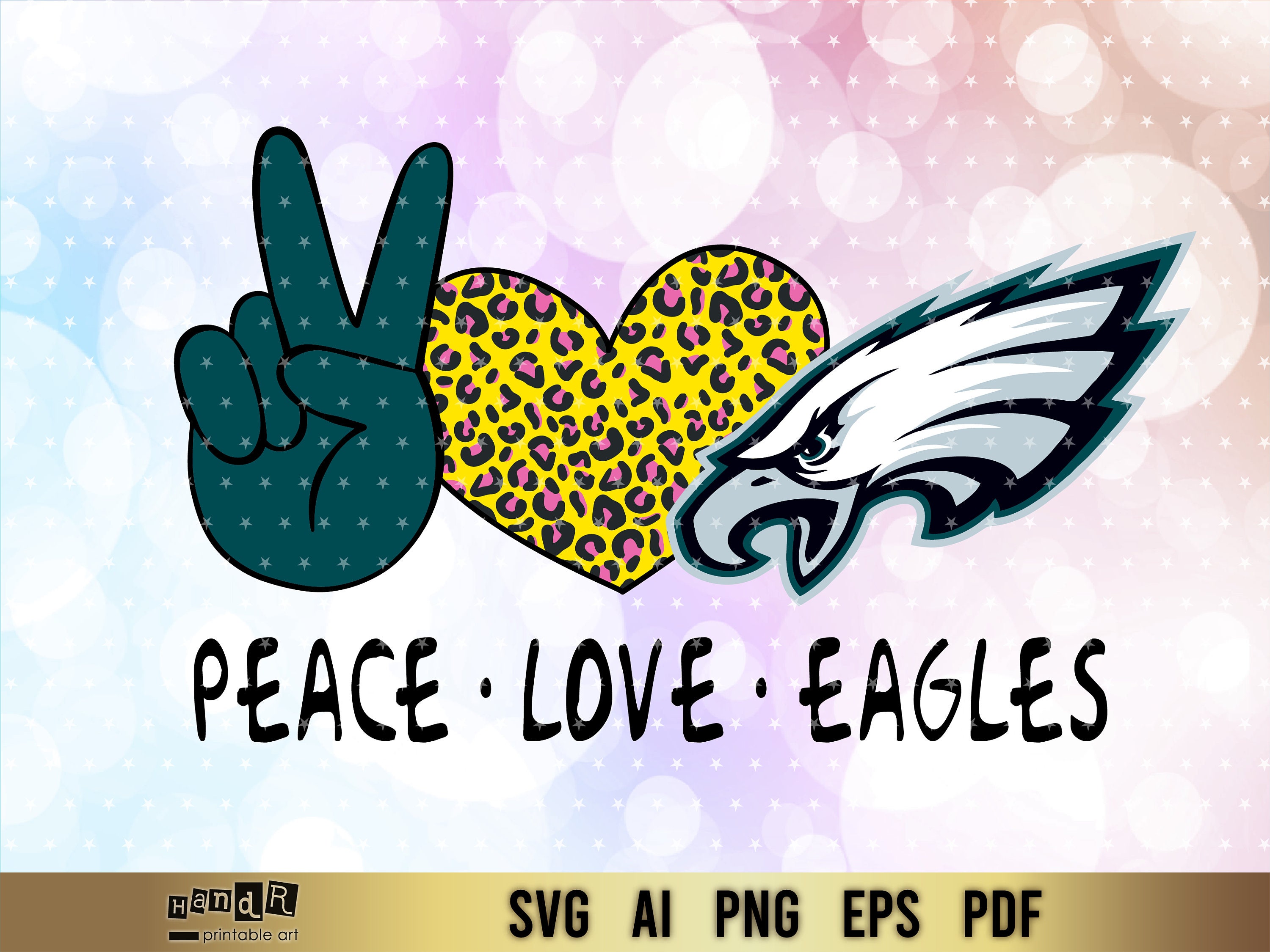 Free Free 316 Peace Love Eagles Svg SVG PNG EPS DXF File