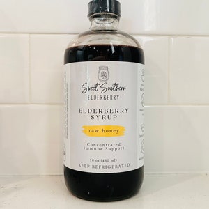 Organic Elderberry Syrup