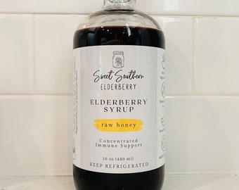 Organic Elderberry Syrup