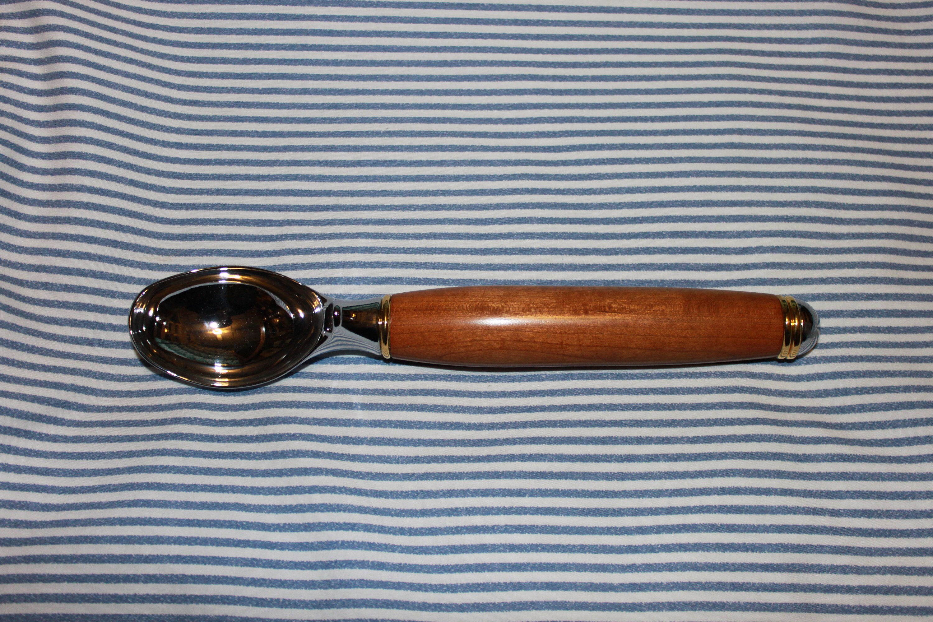 Ice Cream Scoop with Hand Turned Handle Etsy