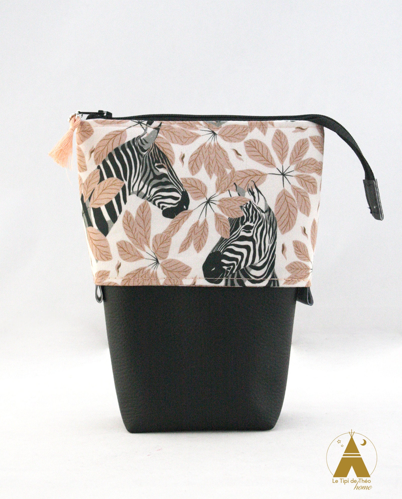 Trousse/Pot à Crayon Zèbres