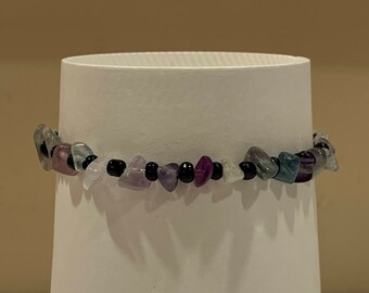 Fluorite Stretch Bracelet