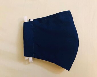 Mascarilla Made in USA Mascarilla 100% algodón (Lavable) Talla única