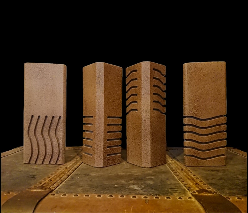 5th Element Stones full Size Optional Candle Holder Holes Etsy