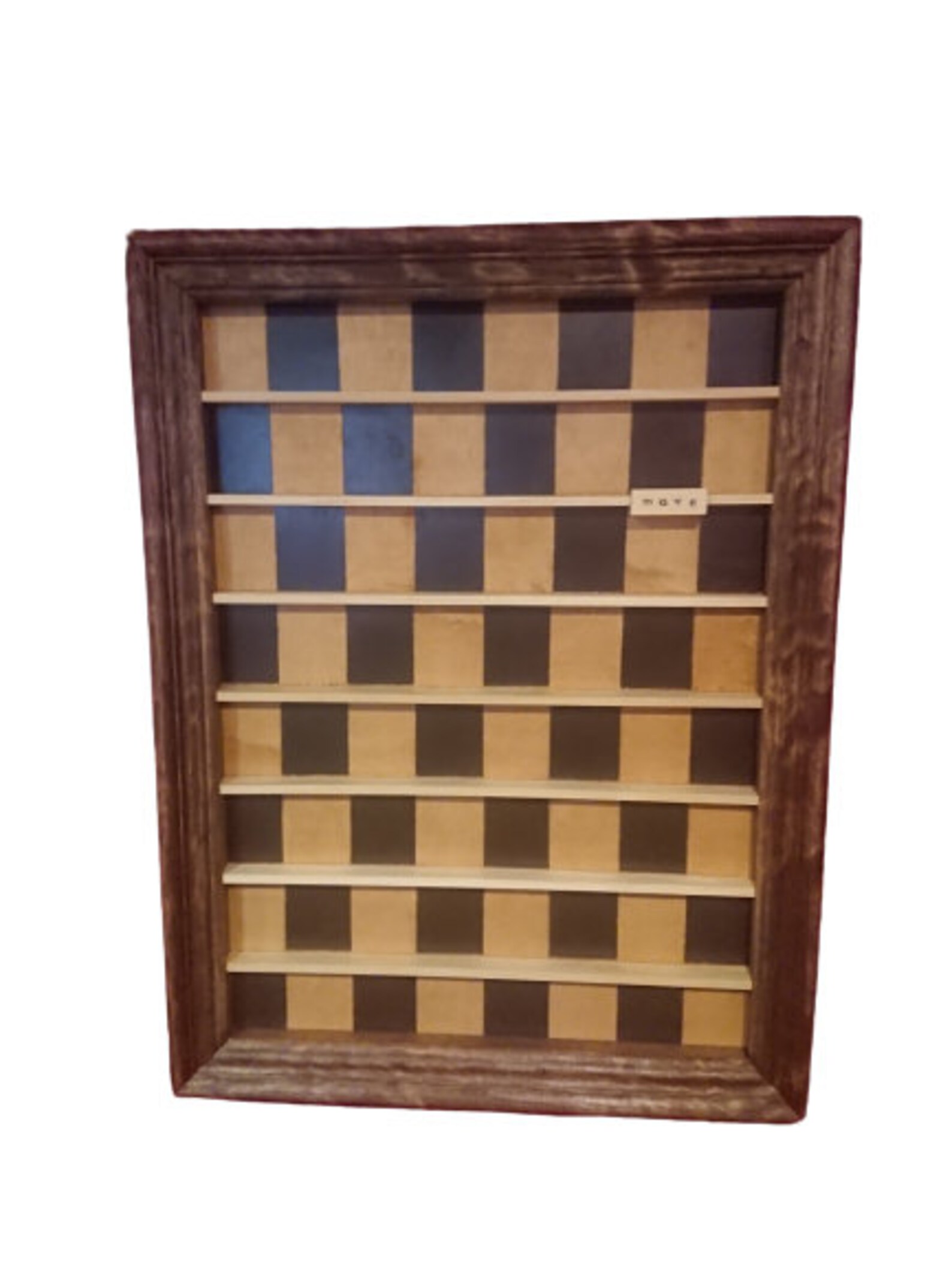 Vertical Chess Set Large Wall Mounted Wooden Game Board Etsy