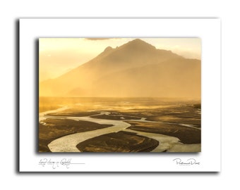 Sand Storm in Himalaya - Fine art Print
