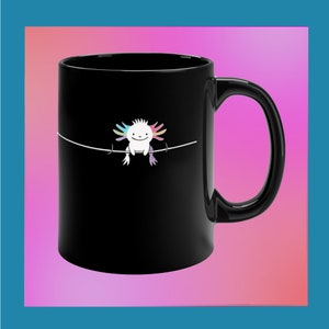Minimalist Axolotl gift cute Axolotls gift Axolotl mugs Axolotl  gift for minimalism art lover sea creature streams wildlife river life