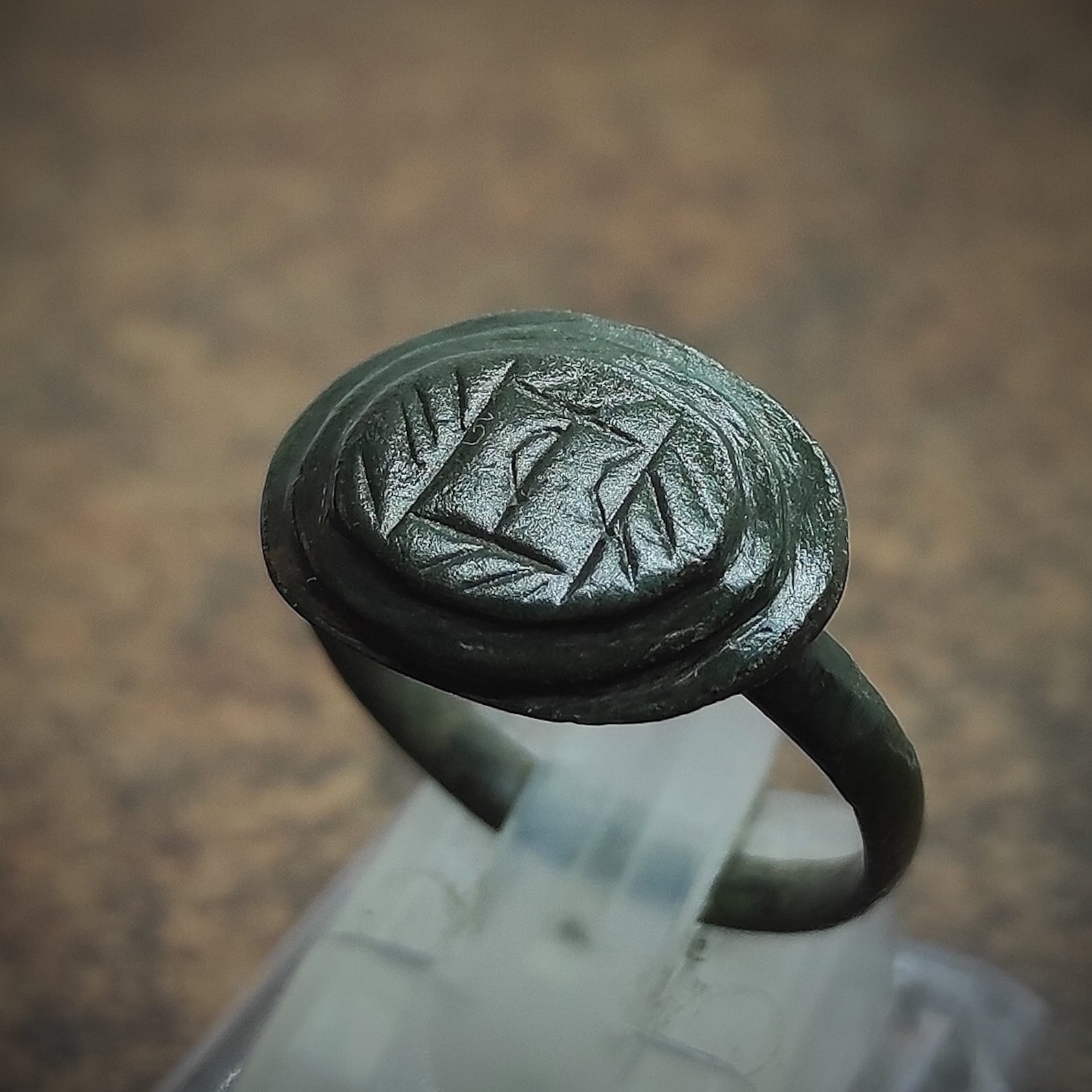 Ancient Roman BRONZE Ring 3.9g EXCELLENT Etsy