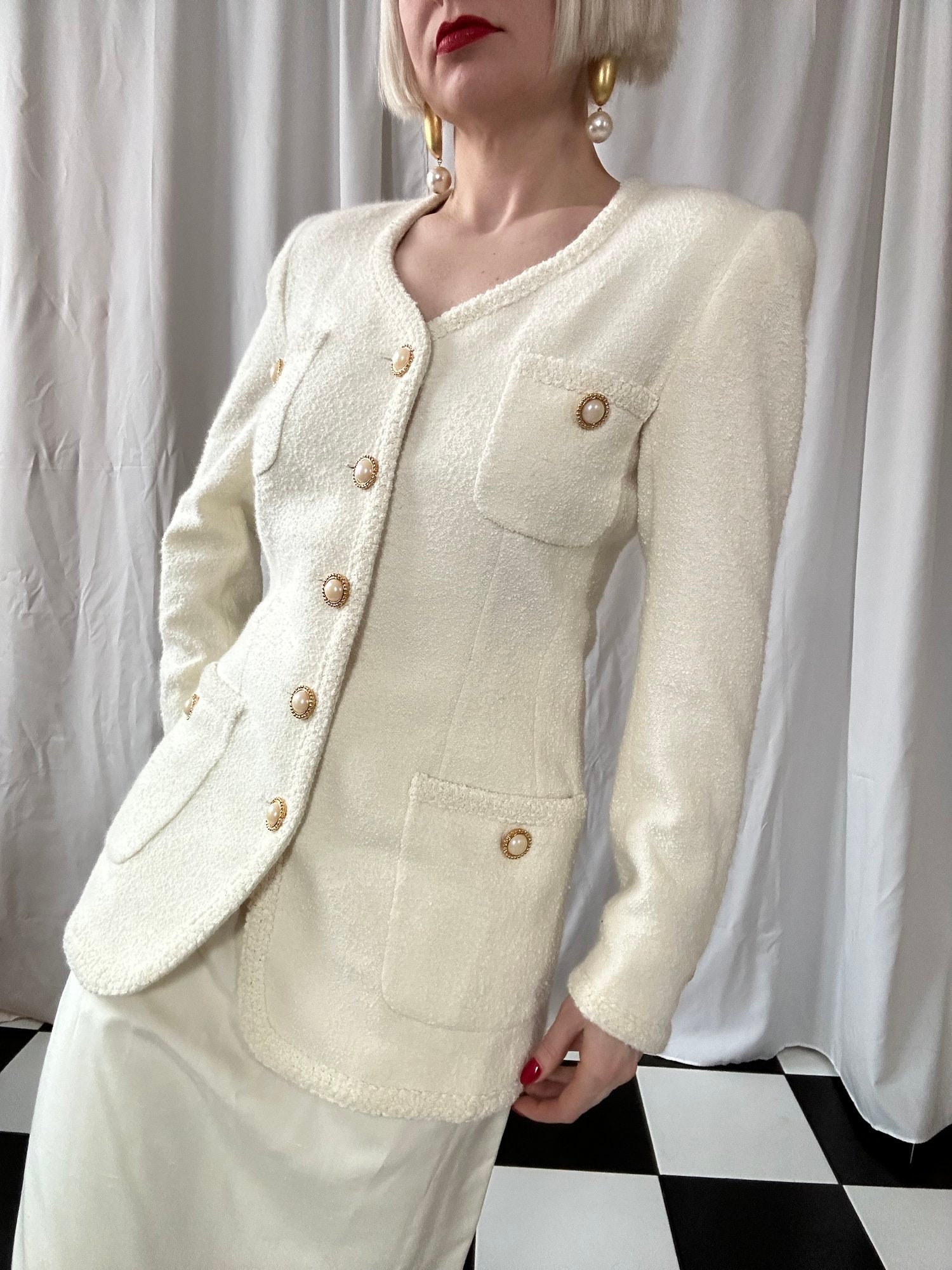 Escada Double Breasted Charm Jacket – Vintage by Misty