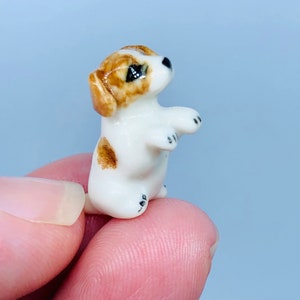 Springer Spaniel Dolls House Miniature Dog 1.12 Scale 