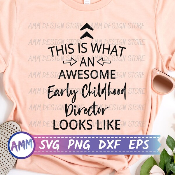Early Childhood Director Svg Etsy