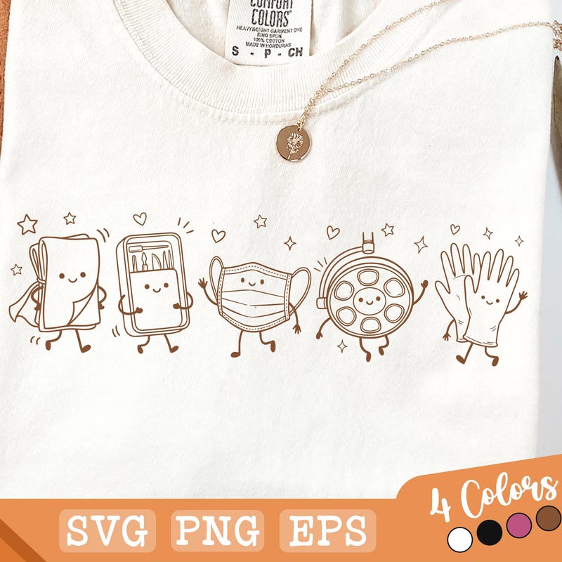 Scrub Tech Shirt Design - Etsy