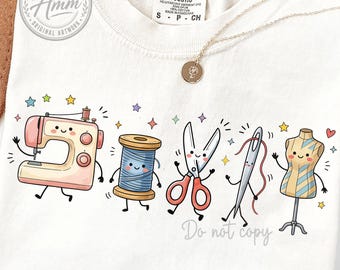 Naaister PNG, Naaister Doodle PNG, Naaister Shirt Ontwerp, Naaister Cadeau, Naaimachine Sublimatie, Kleermaker, Naailiefhebber PNG
