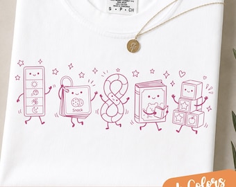 SVG-bestand voor een leerkracht met autisme, PNG-bestand met doodles voor speciaal onderwijs, ontwerp voor een shirt voor leerkrachten in het speciaal onderwijs, cadeau voor een BCBA, SVG-bestand voor een moeder met autisme, PNG-bestand ter waardering van leerkrachten
