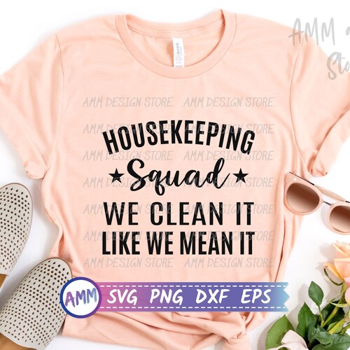 Housekeeping SVG Etsy
