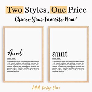 Aunt definition print, Aunt gifts, New Aunt Printable, Aunt To Be Gift, Aunt Announcement, Aunt Presents, wall art, pdf, JPEG, PNG.