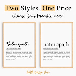 Naturopath definition print, Naturopathic Medicine gift, Naturopath Wall art, pdf, JPEG, Png.