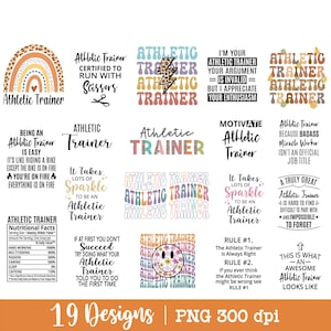 Athletic Trainer png, AT png, zestaw, prezent dla trenera sportowego, koszulka png, retro, lampart, Athletic Trainer png projekt sublimacji.