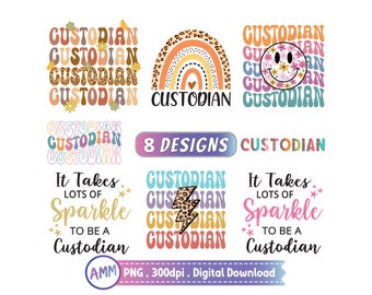 Custodian png, School Custodian Sublimation PNG Design, Bundle, Janitor png, Custodian Appreciation day, Custodian png Sublimation Design.
