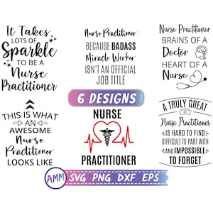 Nurse Practitioner svg, Bundle NP svg, Nurse practitioner Bundle svg, nursing svg, nurse svg, Eps, Dxf, Png