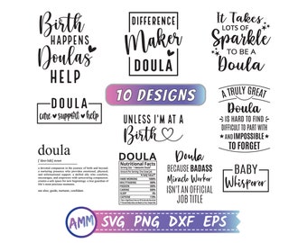 Doula SVG, bundel svg, Doula png, verloskundige svg, Doula shirt svg, geboorte Doula, waardering svg, Eps, Dxf, Png