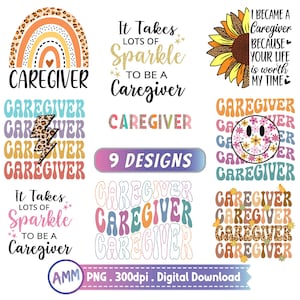 Caregiver png, Caregiver Bundle png, Caregiver png design, Caregiver shirt png, caregiver life png, Caregiver Leopard, Digital download.
