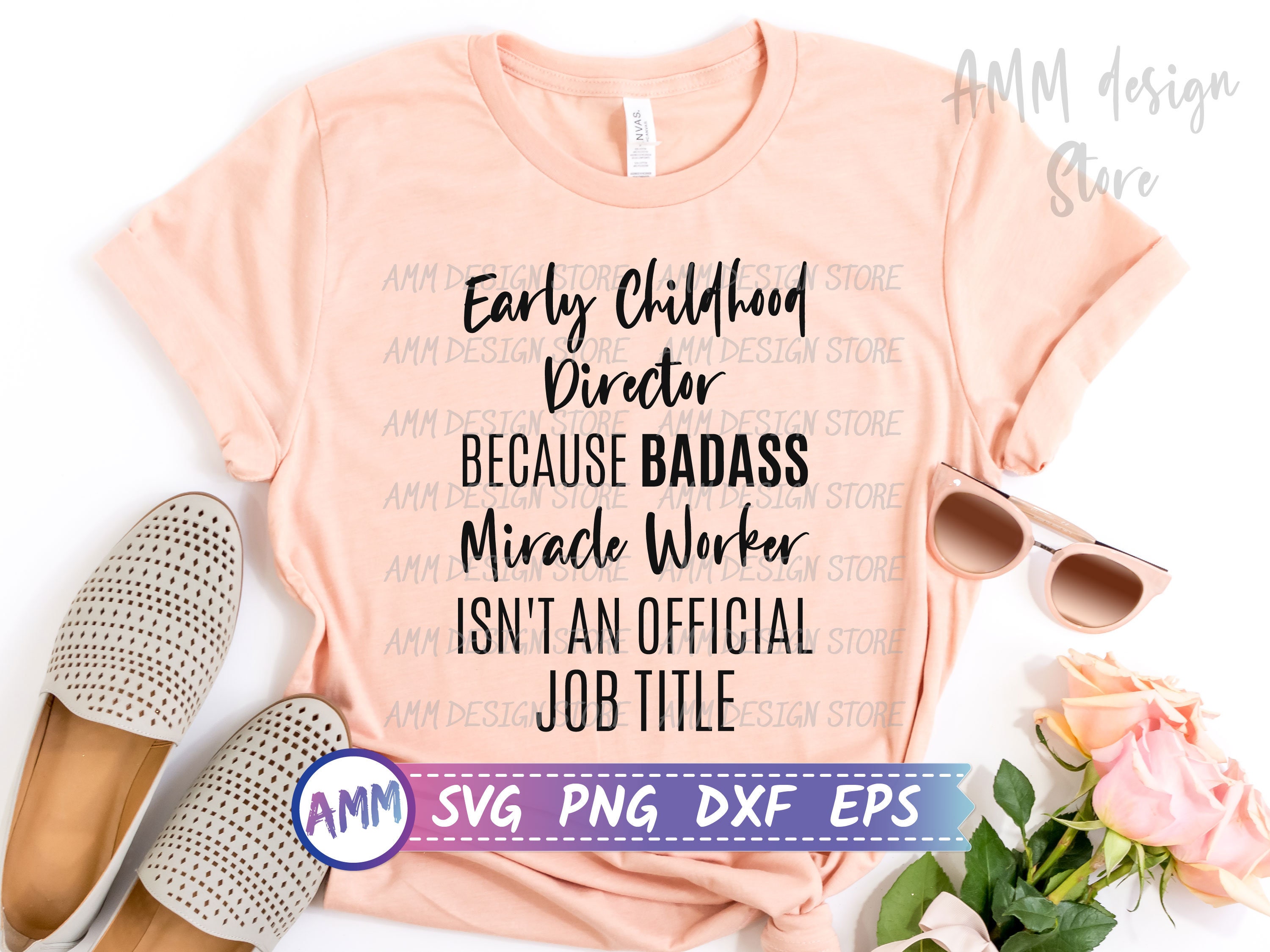 Early Childhood Director Bundle svg 8 Designs Early Etsy