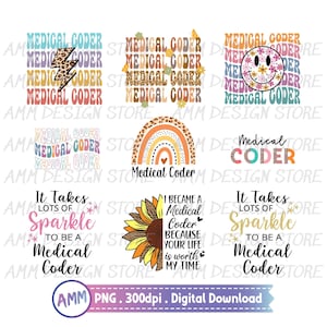 Medical Coder Rainbow Medical Coder Png, Medical Coder Shirt Png, Bundle, Medical Coding Png ...