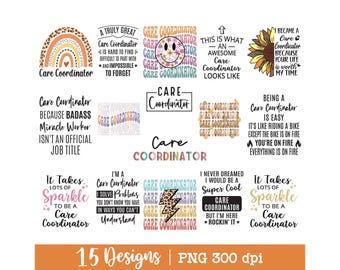 Care Coordinator png, Bundle, Chaos Coordinator, Retro, Shirt png, Leopard, Rainbow, Care Coordinator Sublimation Design.