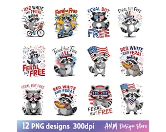 Vild men gratis png, röd vit och vild png, paket png, rolig tvättbjörn 4 juli, tvättbjörn patriotisk, 4 juli-tröja png, minnesdagen